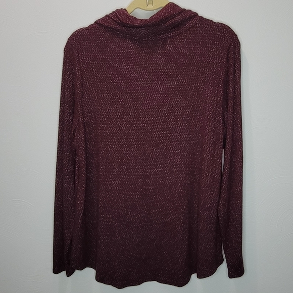 Apt. 9 Long Sleeve Cowl Neck Sweater - Picture 2 of 4